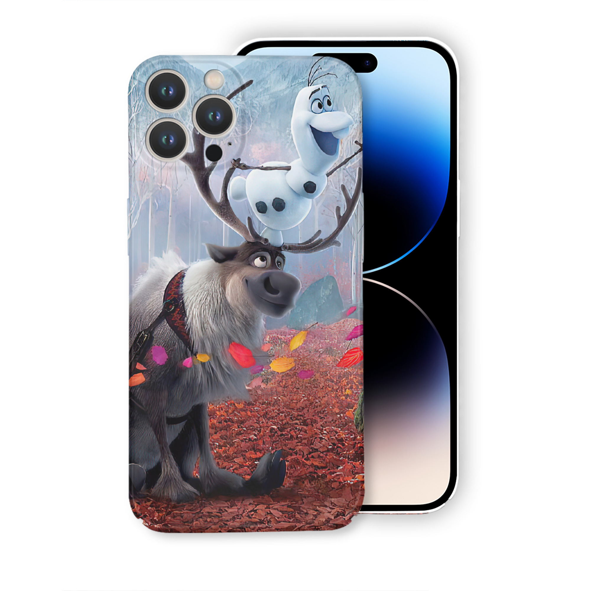 （画像用） アナと雪の女王 アンナ エルサ Frozen Anna Elsa 【iPhone 14シリーズ対応】ハードケース